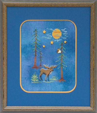Moose By Moonlight